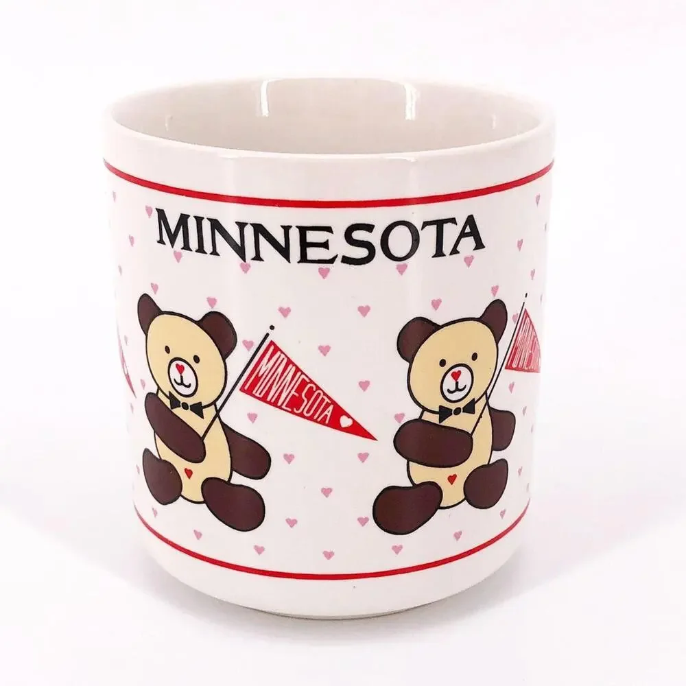 80s Minnesota souvenir coffee mug 1980s vintage SALE